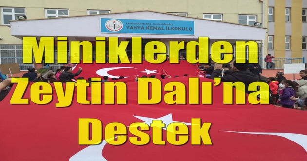 Miniklerden Zeytin Dalı’na Destek