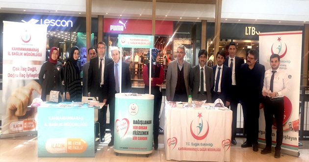 Piazza AVM’de Organ Bağışı Standı açıldı