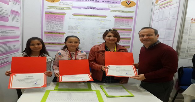 TÜBİTAK YARIŞMASINDA KAHRAMANMARAŞ'IN GURURU OLDULAR