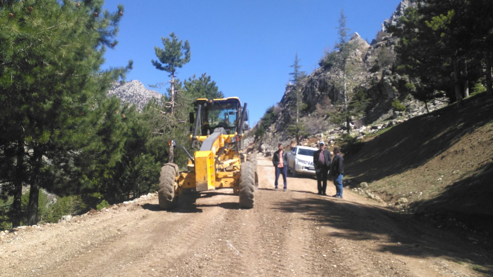 BÜYÜKŞEHİR ÇUKURHİSAR YOLUNDA