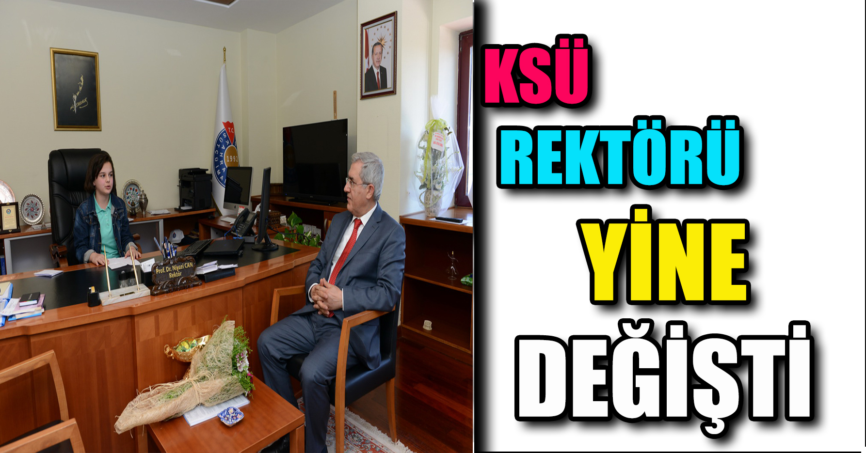 KSÜ REKTÖRÜ YİNE DEĞİŞTİ