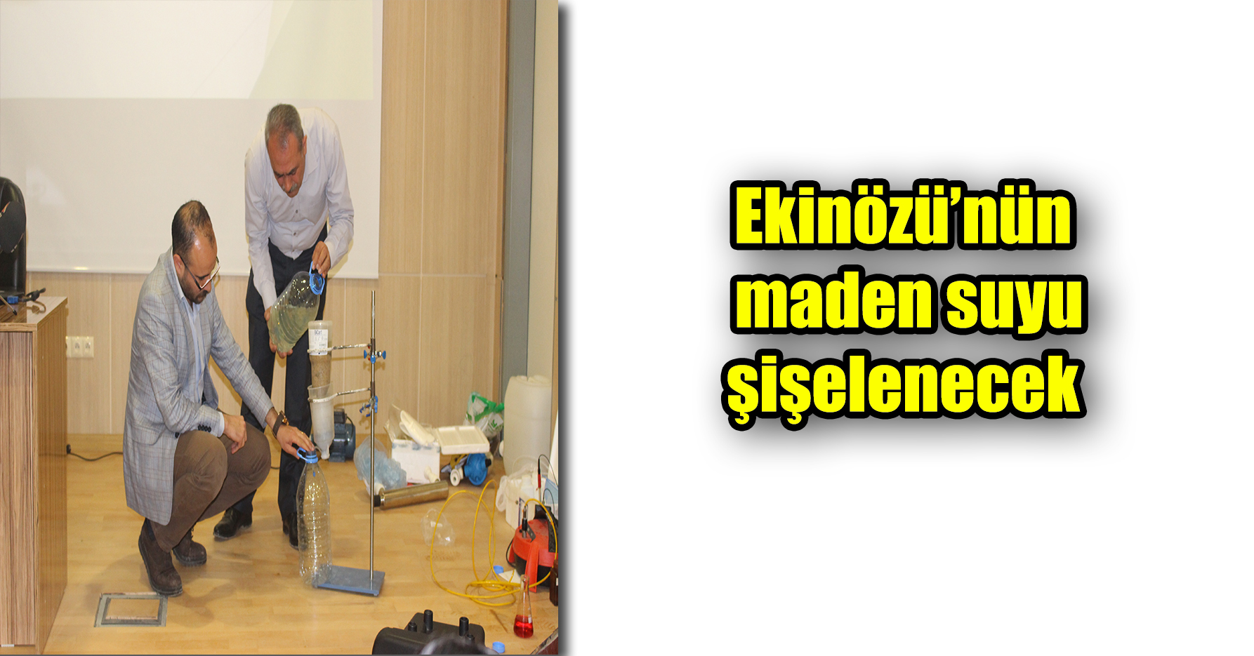 Ekinözü’nün maden suyu şişelenecek
