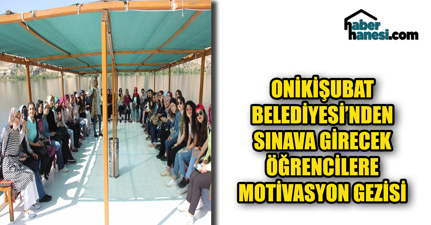ONİKİŞUBAT BELEDİYESİ’NDEN SINAVA GİRECEK ÖĞRENCİLERE MOTİVASYON GEZİSİ