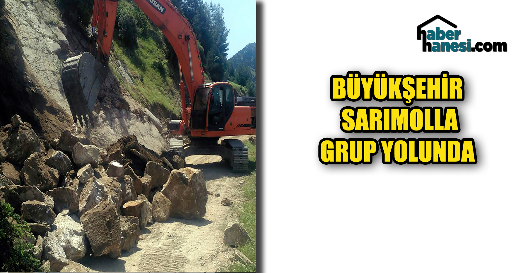 BÜYÜKŞEHİR SARIMOLLA GRUP YOLUNDA