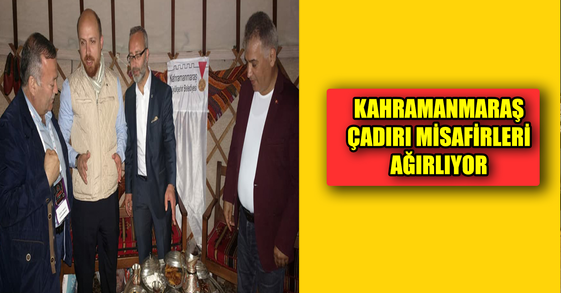 KAHRAMANMARAŞ ÇADIRI MİSAFİRLERİ AĞIRLIYOR