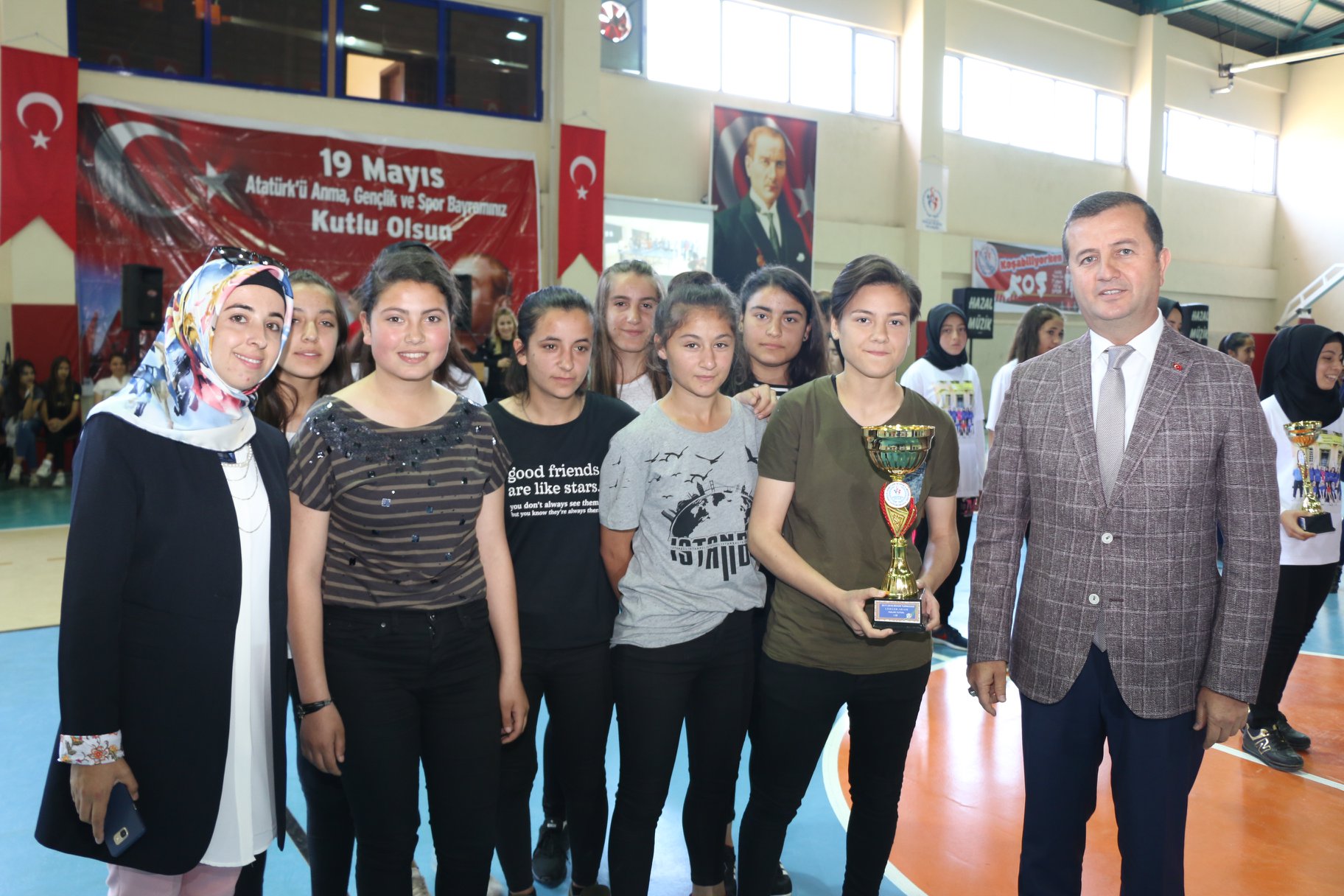 19 MAYIS PAZARCIK'TA ÇOŞKUYLA KUTLANDI