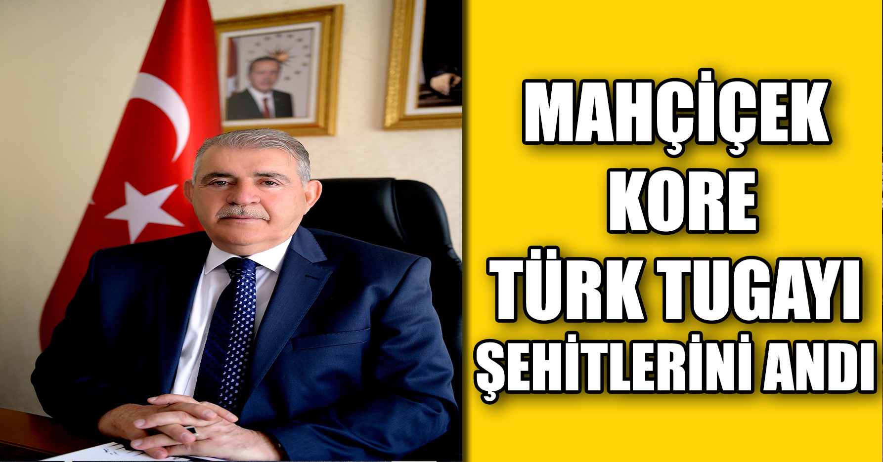 MAHÇİÇEK KORE TÜRK TUGAYI ŞEHİTLERİNİ ANDI