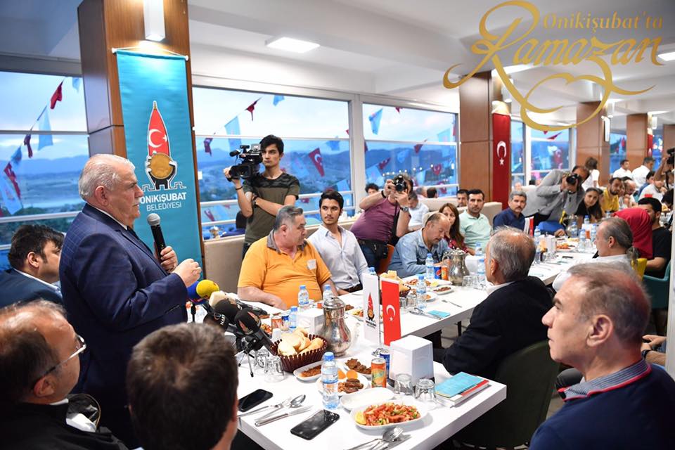 BASIN MENSUPLARI MAHÇİÇEK’LE İFTARDA BULUŞTU