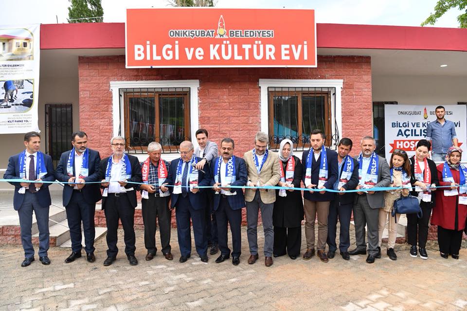 ONİKİŞUBAT BELEDİYESİ KIRSALDA BİLGİ VE KÜLTÜR EVLERİ AÇILIŞINI GERÇEKLEŞTİRDİ