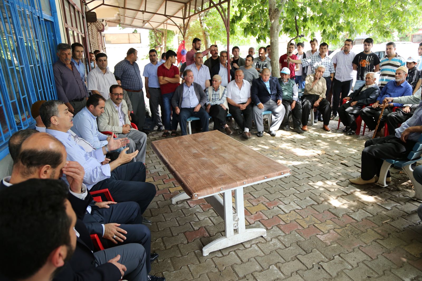İÇ İŞLERİ KOMİSYONU BAŞKANI GÜVENÇ BATI KÖYLERİNDE