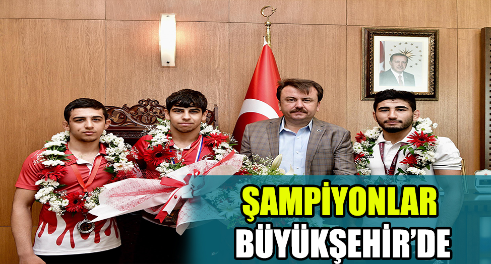 ŞAMPİYONLAR BÜYÜKŞEHİR’DE