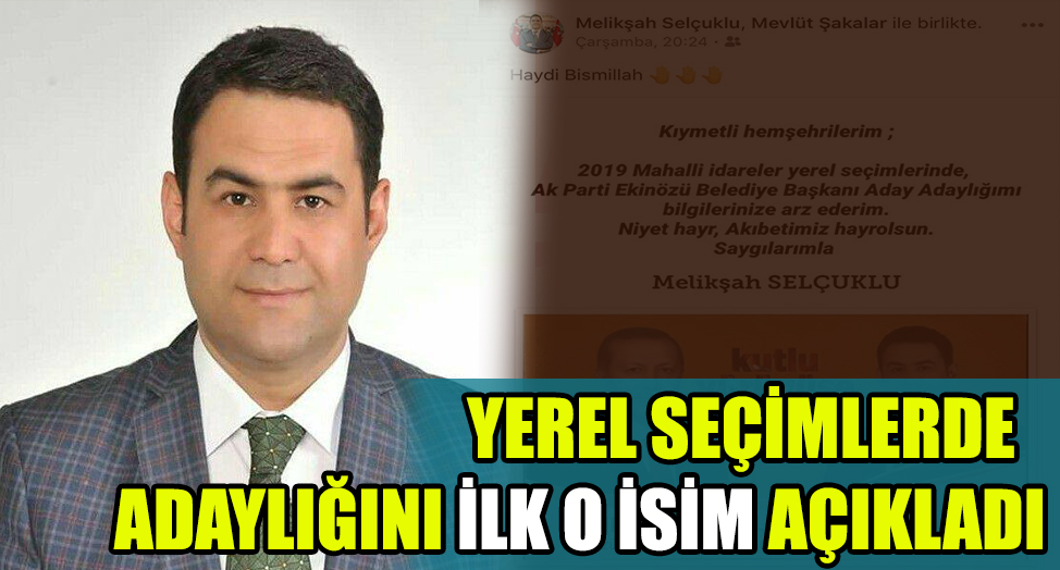 YEREL SEÇİMLERİN A.ADAYLARI ORTAYA ÇIKMAYA BAŞLADI