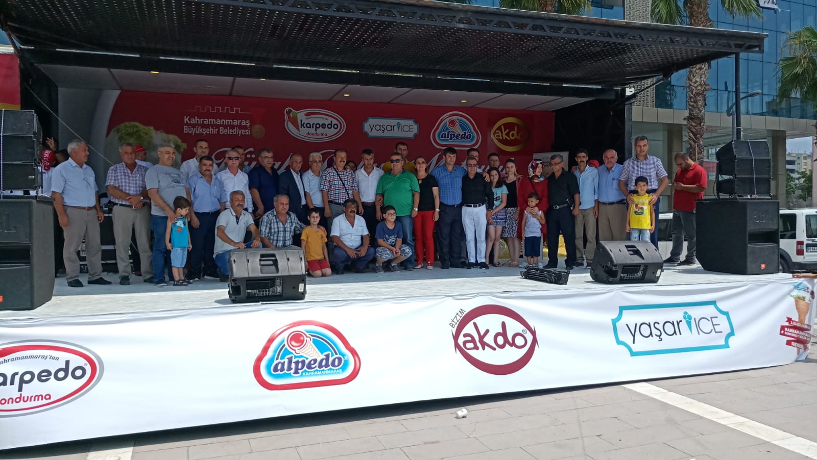 DONDURMA TIRININ İLK DURAĞI OSMANİYE OLDU