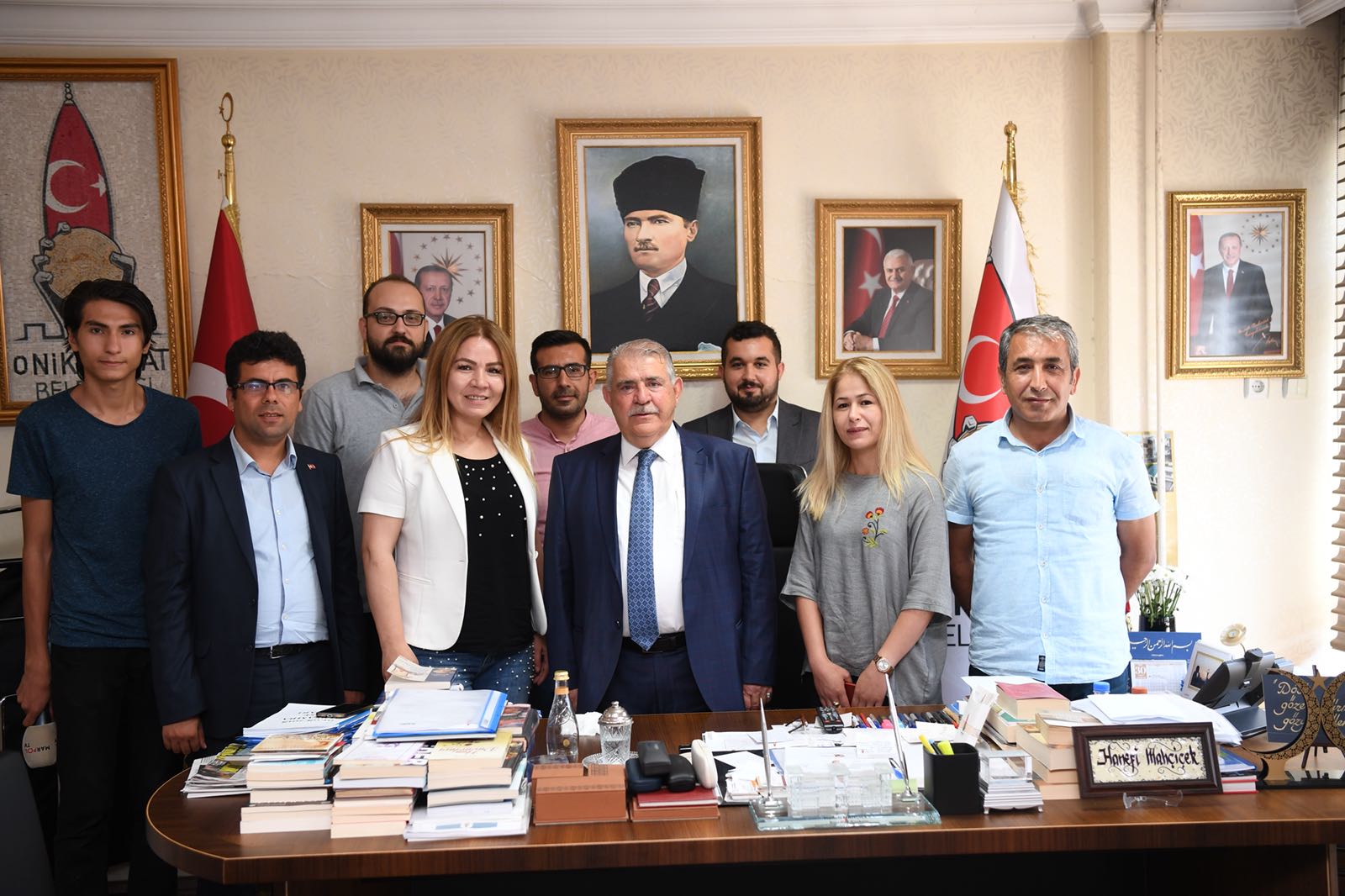 ABYB’DEN BAŞKAN MAHÇİÇEK’E ZİYARET!