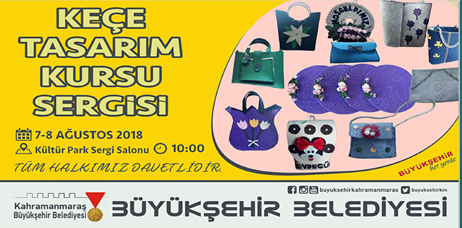 BÜYÜKŞEHİR’DEN KEÇE TASARIM SERGİSİ