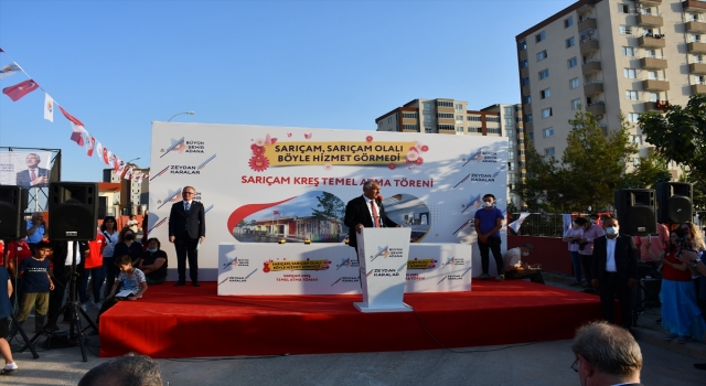 CHP Sözcüsü Faik Öztrak, Adana’da park ve kreş temel atma törenlerine katıldı