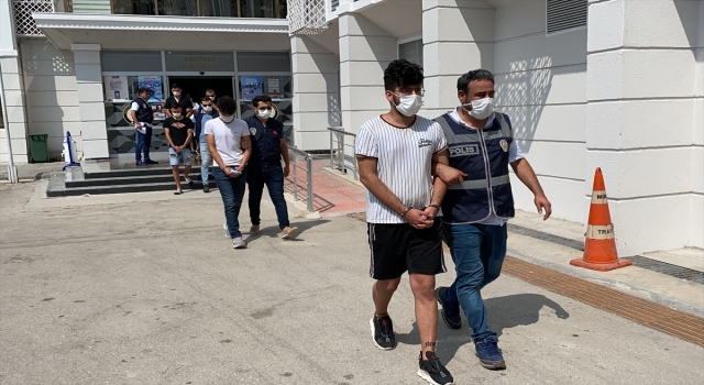 Mersin’de gasp iddiasına 7 gözaltı