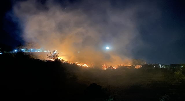 Kahramanmaraş’ta ormanlık alanda çıkan yangın söndürüldü