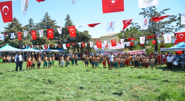 Kahramanmaraş’ta 18. Hartlap Şalvar Güreş Müsabakaları başladı