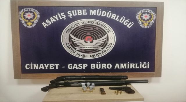 Kahramanmaraş’ta polis denetimlerinde 16 silah ele geçirildi