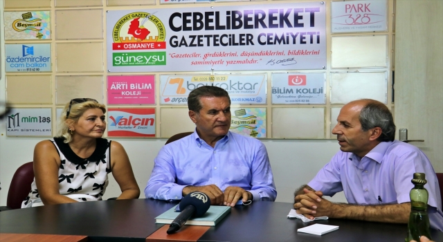 Türkiye Değişim Partisi Genel Başkanı Sarıgül’den, orman yangınlarına ilişkin açıklama: