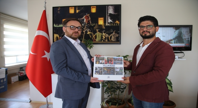 Ukrayna’nın Antalya Konsolosu Emir Rustamov’dan AA’ya ziyaret:
