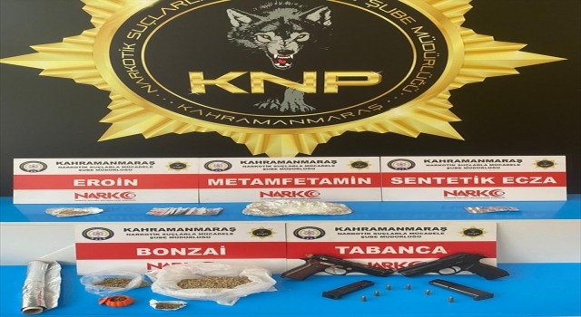 Kahramanmaraş’ta uyuşturucu operasyonunda yakalanan şüpheli tutuklandı
