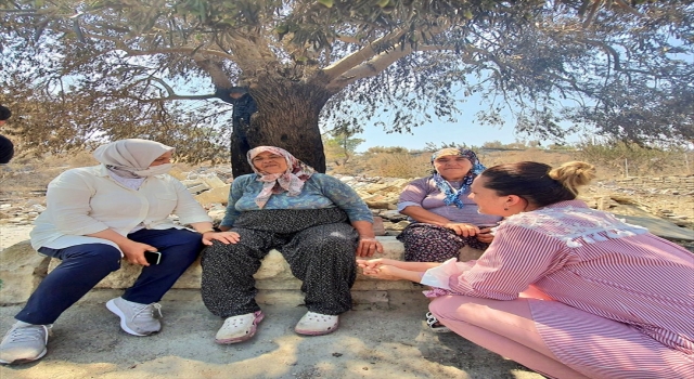 AK Parti Genel Merkez Kadın Kolları Genel Başkanı Keşir, Manavgat’ta incelemelerde bulundu: