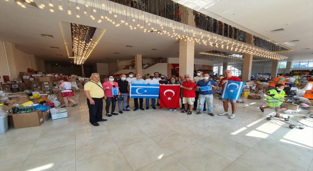 Irak Türkmenleri heyeti, Antalya’daki orman yangınlarından etkilenen bölgeleri ziyaret etti