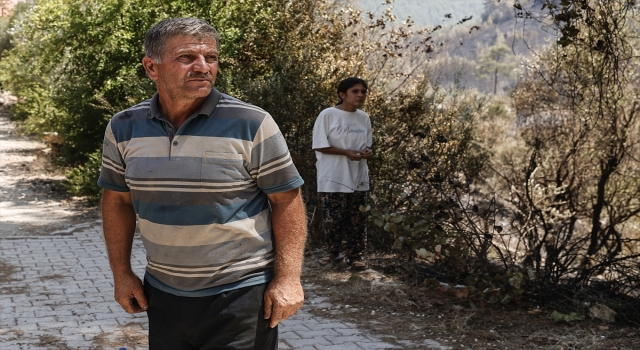 Bucak’taki yangında evi kullanılamaz hale gelen vatandaş, yaşadığına seviniyor