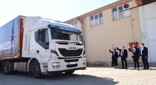 Kahramanmaraş’tan selin yaşandığı bölgelere 1 tır gıda malzemesi gönderildi