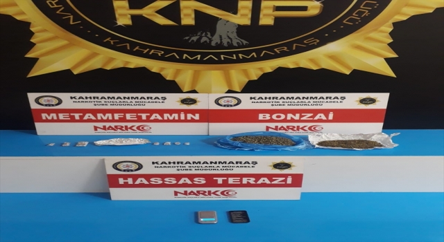 Kahramanmaraş’ta uyuşturucu operasyonlarında 4 şüpheli tutuklandı