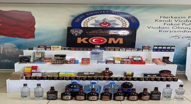 Hatay’da kaçakçılık operasyonu: 2 gözaltı