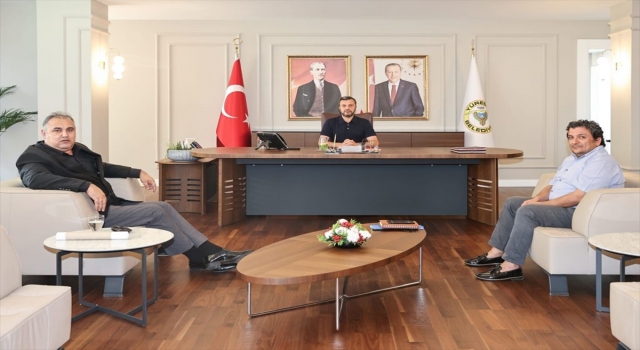 AA Adana Bölge Müdürü Firik’ten, Yüreğir Belediye Başkanı Kocaispir’e ziyaret
