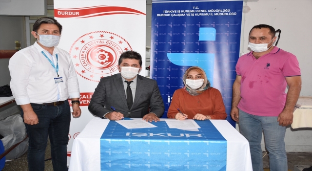 İŞKUR Burdur İl Müdürlüğünden 18 kişiye istihdam garantili meslek kursu