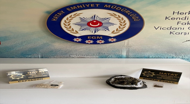 Hatay’da evinde uyuşturucu ele geçirilen zanlı tutuklandı