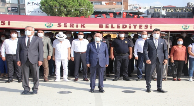 Antalya’nın ilçelerinde 30 Ağustos Zafer Bayramı kutlandı
