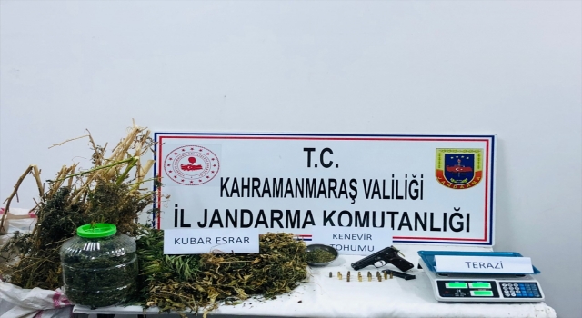 Kahramanmaraş’ta uyuşturucu operasyonunda bir kişi gözaltına alındı