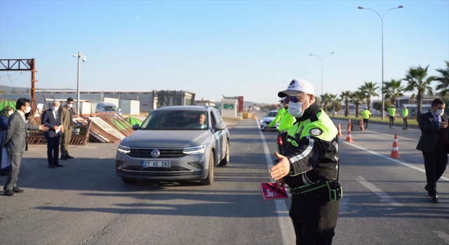 Gaziantep, Şanlıurfa ve Kahramanmaraş’ta emniyet kemeri uygulaması yapıldı