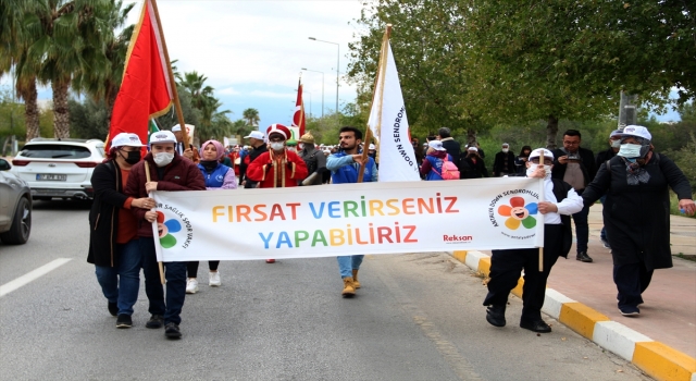 Antalya’da engelli bireyler 2.Geleneksel Engelsiz Festival’de buluştu
