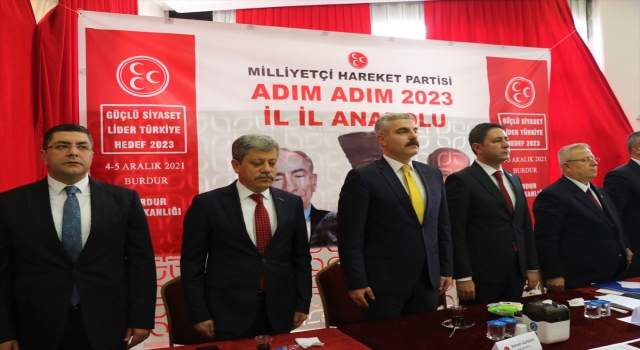 MHP heyeti ”Adım Adım 2023: İl İl Anadolu” programı kapsamında Burdur’da ziyaretlerde bulundu