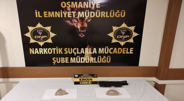 Osmaniye’de eroin ele geçirilen otomobildeki 3 zanlıdan 2’si tutuklandı