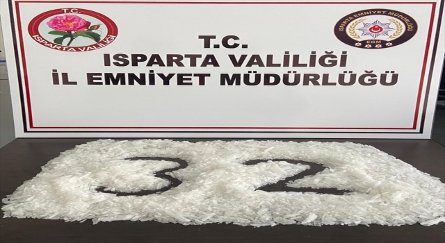 Isparta’da uyuşturucu operasyonlarında 2 şüpheli tutuklandı