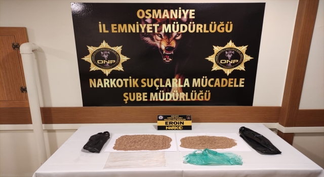 Osmaniye’de uyuşturucuyla yakalanan kadın tutuklandı