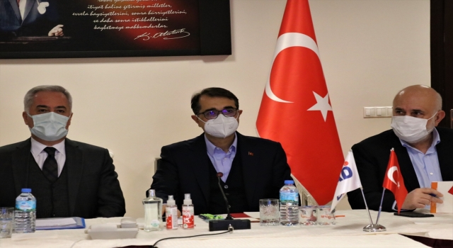 Enerji ve Tabii Kaynaklar Bakanı Dönmez, Isparta’da konuştu: (1)