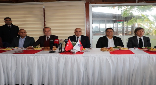 Mersin Emniyet Müdürü Mehmet Aslan gazetecilerle buluştu