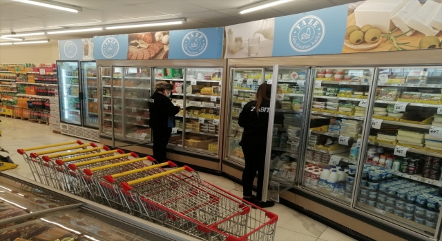 Anamur’da zabıta ekipleri marketlerde denetim yaptı