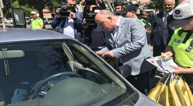 Gaziantep ve çevre illerde ”Yayalar için 5 adımda güvenli trafik” uygulaması yapıldı