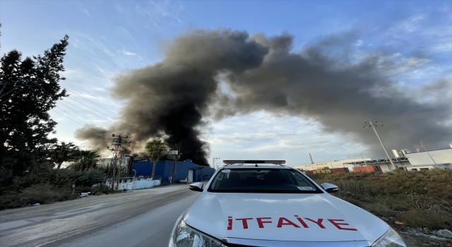 GÜNCELLEMEAdana’da alüminyum fabrikasında yangın