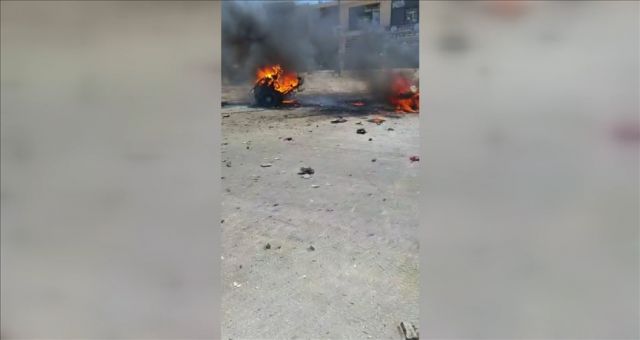 Afrin'de Bombalı Saldırı